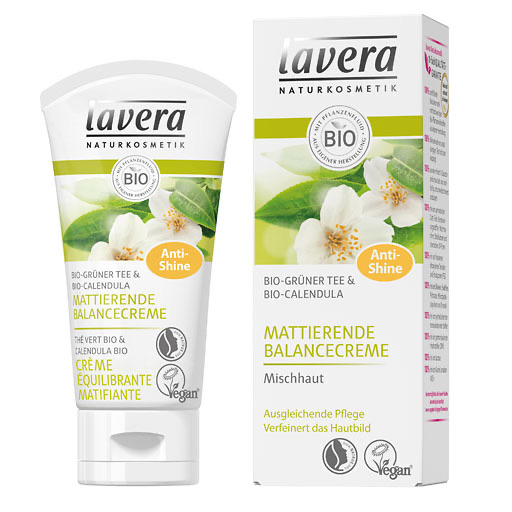 LAVERA mattierende Balancecreme grüner Tee 50 ml