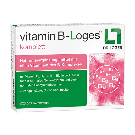 VITAMIN B-LOGES komplett Filmtabletten 60 St  