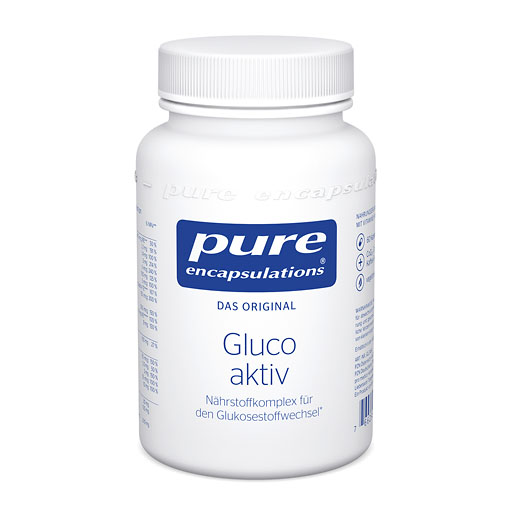 PURE ENCAPSULATIONS Gluco aktiv Kapseln 60 St  