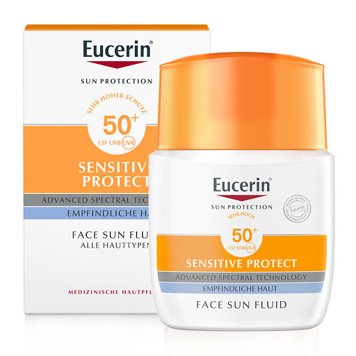 EUCERIN Sun Fluid mattierend LSF 50+ 50 ml