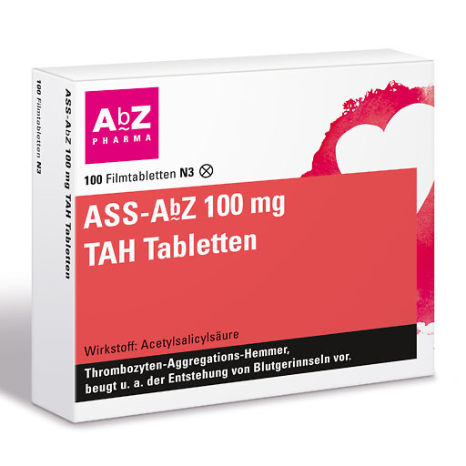 ASS AbZ 100 mg TAH Tabletten* 100 St