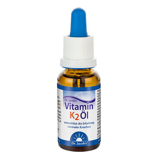 VITAMIN K2 ÖL Vit. K als MK7 Dr. Jacob's Tro. z. Einn. 20 ml