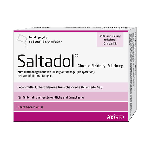 SALTADOL Elektrolyt Plv. z. Her. e. Lsg. z. Einnehmen 12 St  