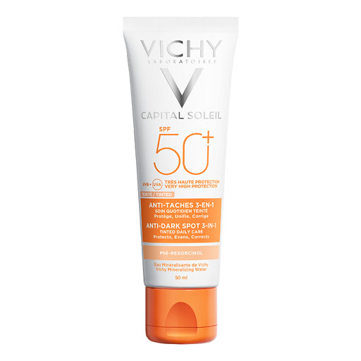 VICHY IDEAL Soleil Anti-Pigmentflecken Cr. LSF 50+ 50 ml