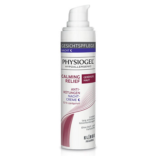 PHYSIOGEL Calming Relief Anti-Rötungen Nachtcreme - gerötete Haut 40 ml