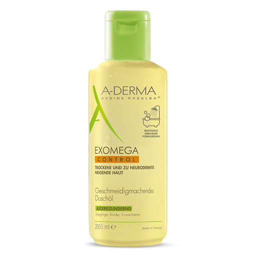 A-DERMA EXOMEGA CONTROL geschmeid. machend. Duschöl 200 ml