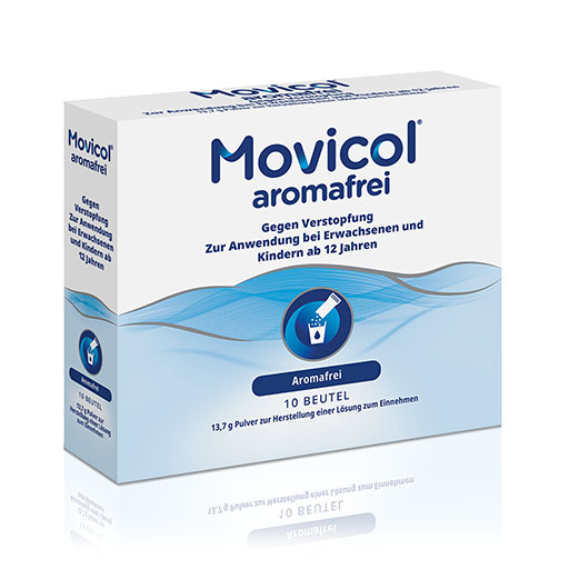 MOVICOL aromafrei Plv. z. Her. e. Lsg. z. Einnehmen MP 10 St
