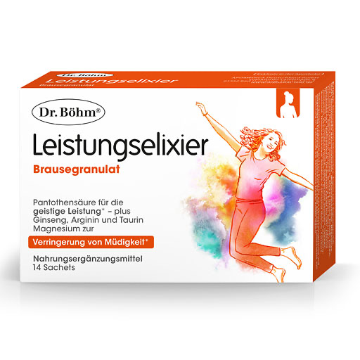 DR. BÖHM Leistungs-Elixier Brausegranulat 14 St  