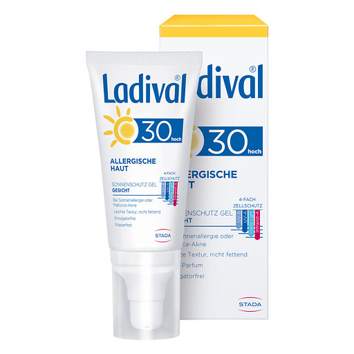 LADIVAL allergische Haut Gel LSF 30 50 ml