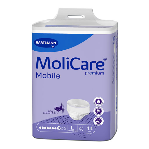 MOLICARE Premium Mobile 8 Tropfen Gr. L 14 St