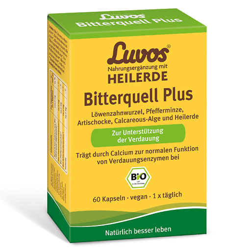 LUVOS Heilerde Bio Bitterquell Plus Kapseln 60 St  