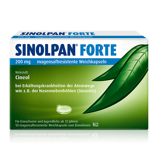 SINOLPAN forte 200 mg magensaftres. Weichkapseln* 50 St