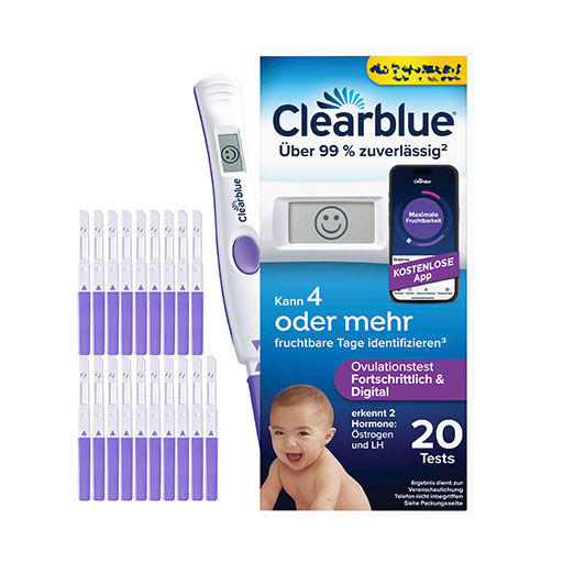 CLEARBLUE Ovulationstest fortschrittlich & digital 20 St