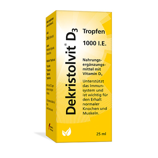 DEKRISTOLVIT D3 1000 I. E. Tropfen 25 ml