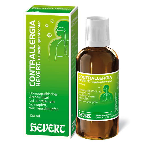 CONTRALLERGIA Hevert Heuschnupfentropfen Mischung* 100 ml