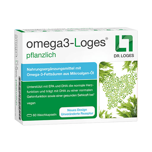 OMEGA3-LOGES pflanzlich Kapseln 60 St  