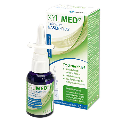 MIRADENT Xylimed natürliches Nasenspray 45 ml