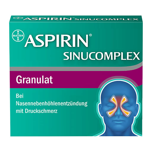 ASPIRIN SINUCOMPLEX 500mg/30mg Gra. Sus.-Herst. Btl.* 10 St