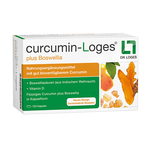 CURCUMIN-LOGES plus Boswellia Kapseln 120 St  