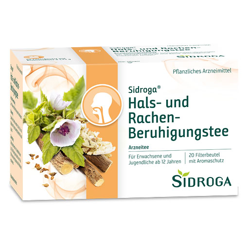 SIDROGA Hals- und Rachen-Beruhigungstee Filterbtl.* 20x1,75 g