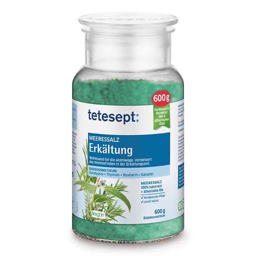 TETESEPT Meeressalz Erkältung 600 g