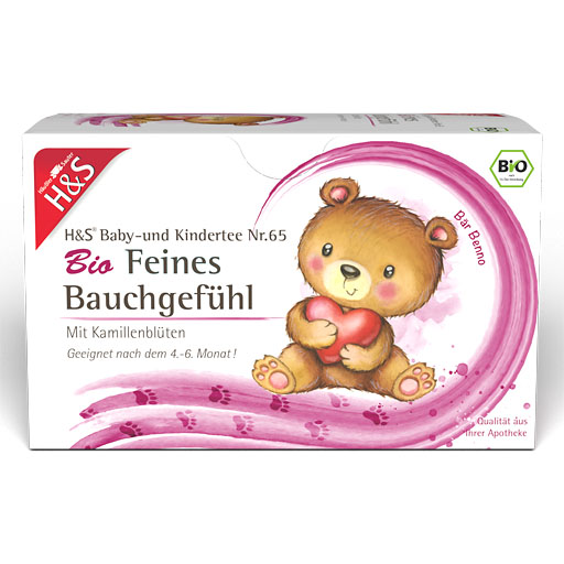 H&S Bio Baby- u. Kindertee Feines Bauchgefühl Fbtl. 20x1,5 g