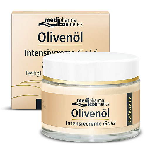 OLIVENÖL INTENSIVCREME Gold ZELL-AKTIV Nachtcreme 50 ml