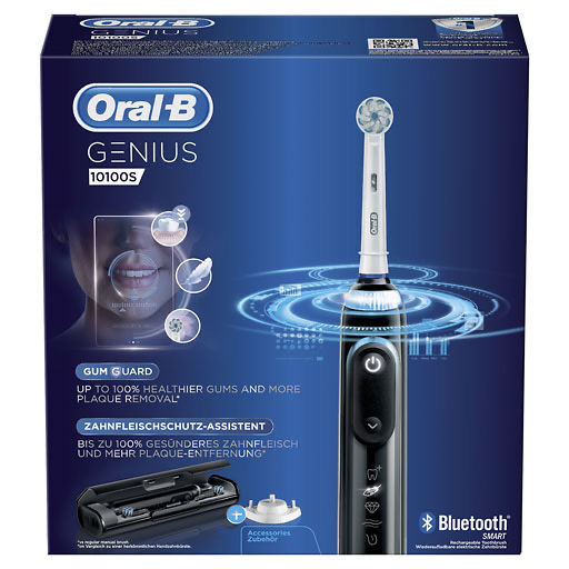 ORAL B Genius 10100S black elektr. Zahnbürste 1 St