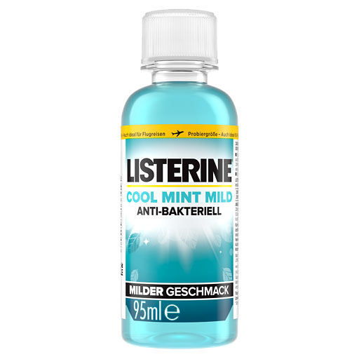 LISTERINE Cool Mint milder Geschmack Mundspülung 95 ml