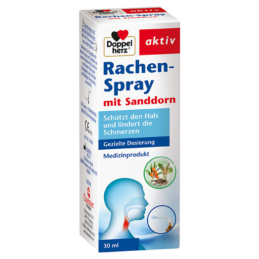 DOPPELHERZ Rachen-Spray mit Sanddorn 30 ml