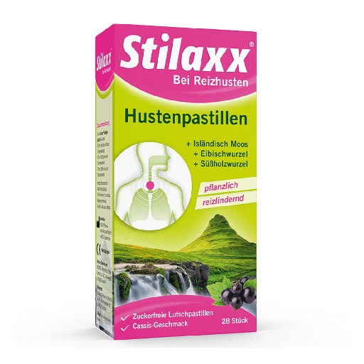 STILAXX Hustenpastillen Isländisch Moos 28 St