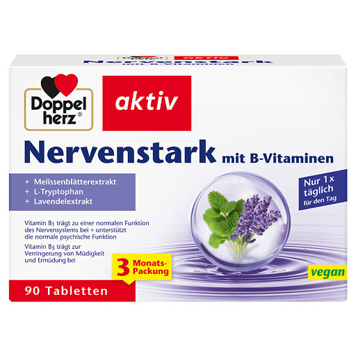 DOPPELHERZ Nervenstark Tabletten 90 St  
