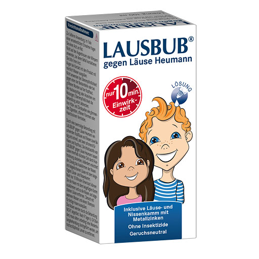 LAUSBUB gegen Läuse Heumann Lösung 100 ml