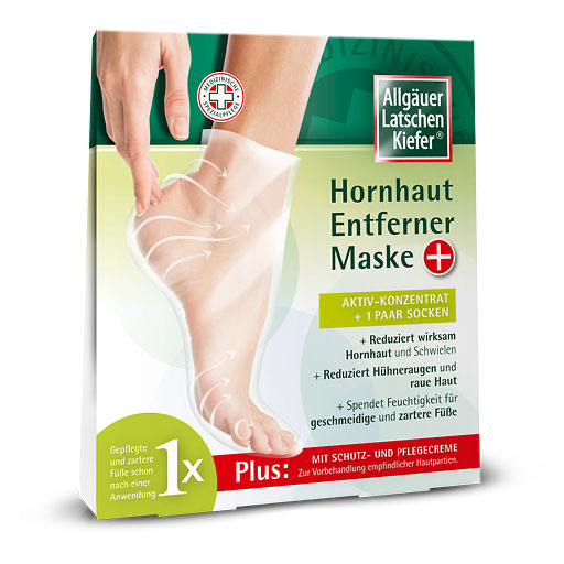 ALLGÄUER LATSCHENK. Hornhaut Entferner Maske plus 1 P
