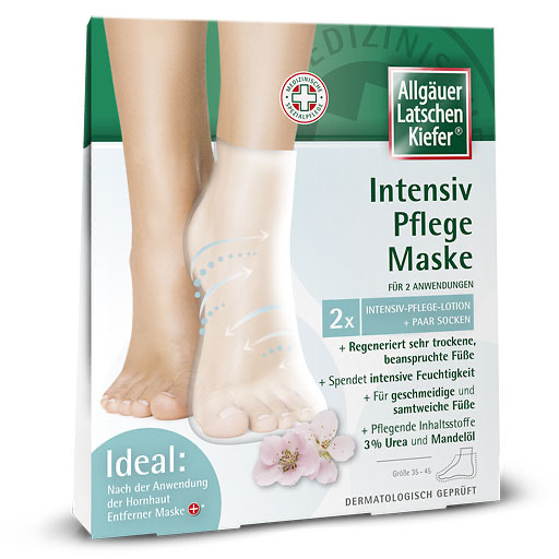 ALLGÄUER LATSCHENK. Intensiv Pflege Maske f. Füße 1 P