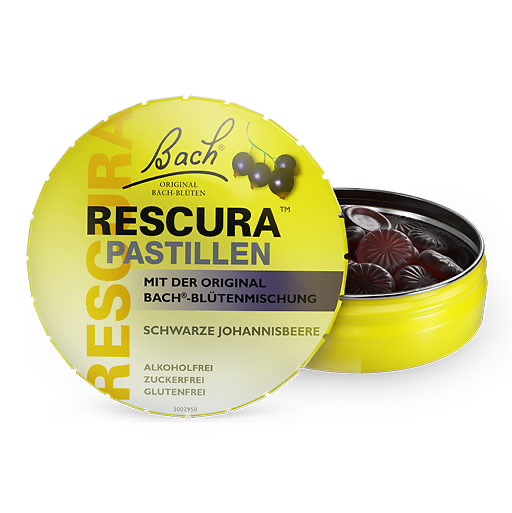 BACHBLÜTEN Original Rescura Past. schw. Johannisb. 50 g