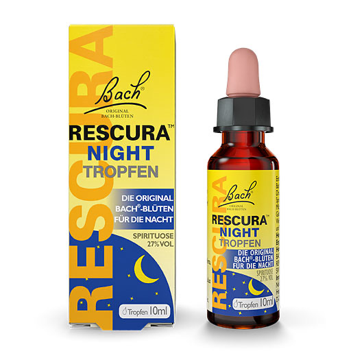 BACHBLÜTEN Original Rescura Night Tro. m. Alkohol 10 ml