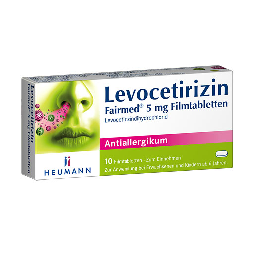 LEVOCETIRIZIN Fairmed 5 mg Filmtabletten* 10 St