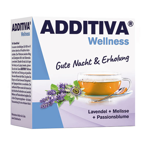 ADDITIVA Wellness Gute Nacht & Erholung Pulver 10x10 g