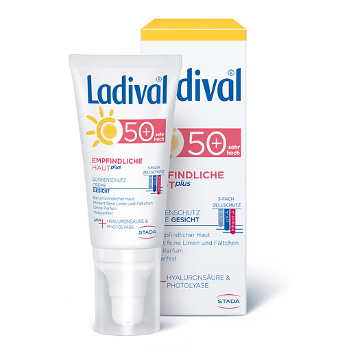 LADIVAL empfindliche Haut Plus LSF 50+ Creme 50 ml