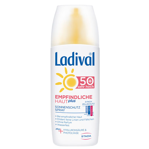 LADIVAL empfindliche Haut Plus LSF 50+ Spray 150 ml