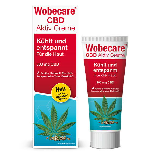 WOBECARE CBD Aktiv Creme 100 ml