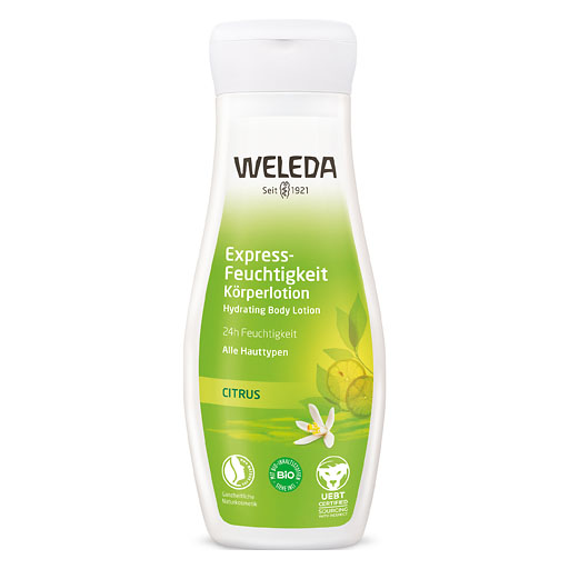 WELEDA Citrus Express-Feuchtigkeit Körperlotion 200 ml