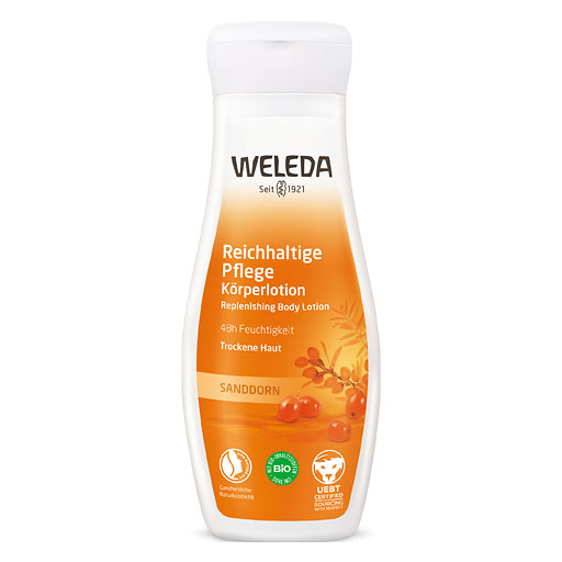WELEDA Sanddorn reichhaltige Pflege Körperlotion 200 ml