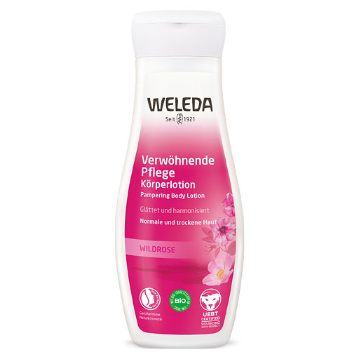 WELEDA Wildrose verwöhnende Pflege Körperlotion 200 ml