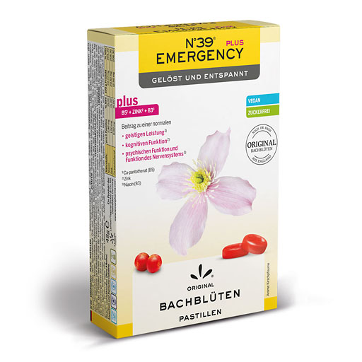 BACHBLÜTEN No.39 Emergency plus Pastillen 48 g