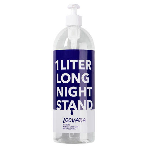 LONG Night Stand Gleitgel mit Aloe Vera 1 l