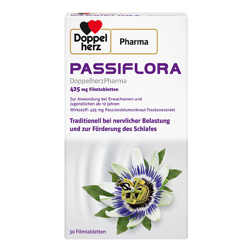 PASSIFLORA DOPPELHERZPHARMA 425 mg Filmtabletten* 30 St