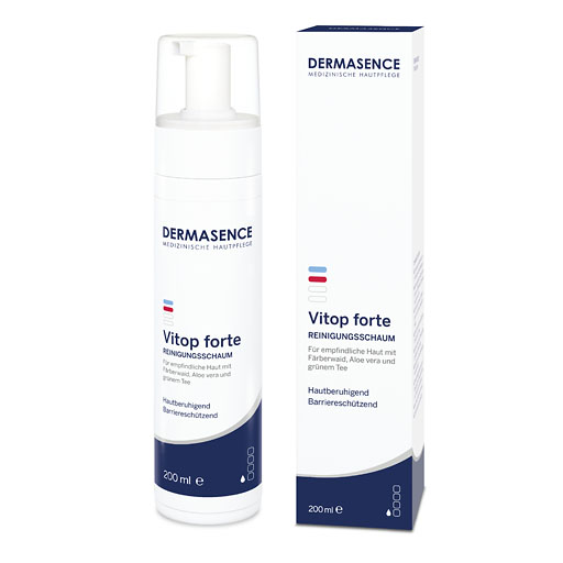 DERMASENCE Vitop forte Reinigungsschaum 200 ml