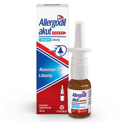 ALLERGODIL akut forte 1,5 mg/ml Nasenspray Lösung* 10 ml